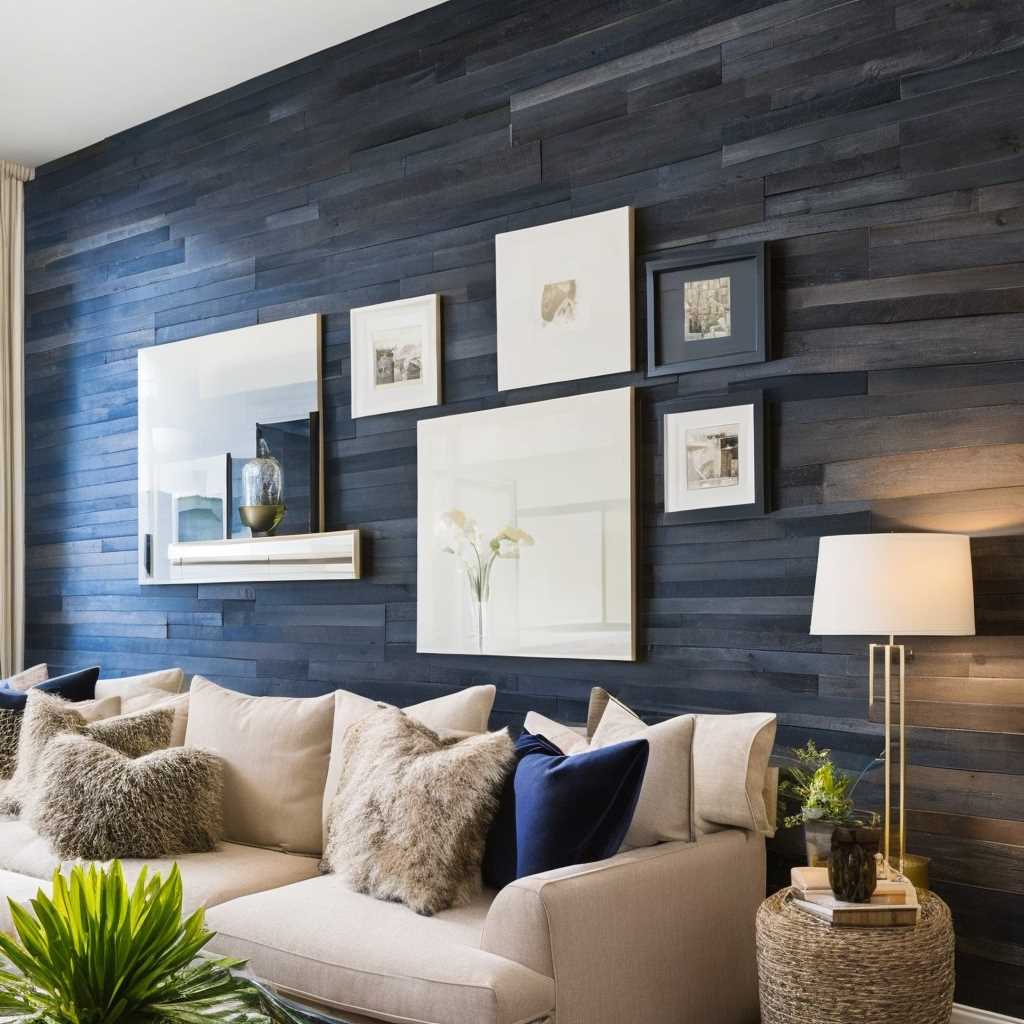 Accent Wall in Living Room