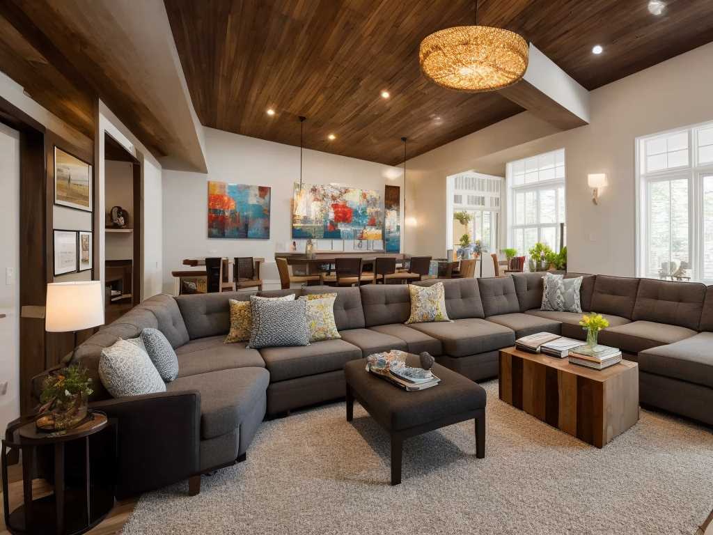 Arrange 3 Sofas in Living Room