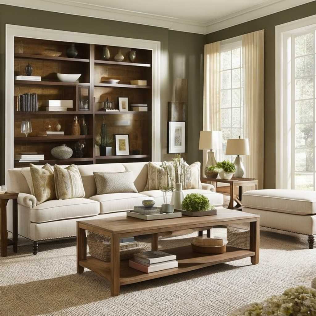 Arrange Rectangular Living Room