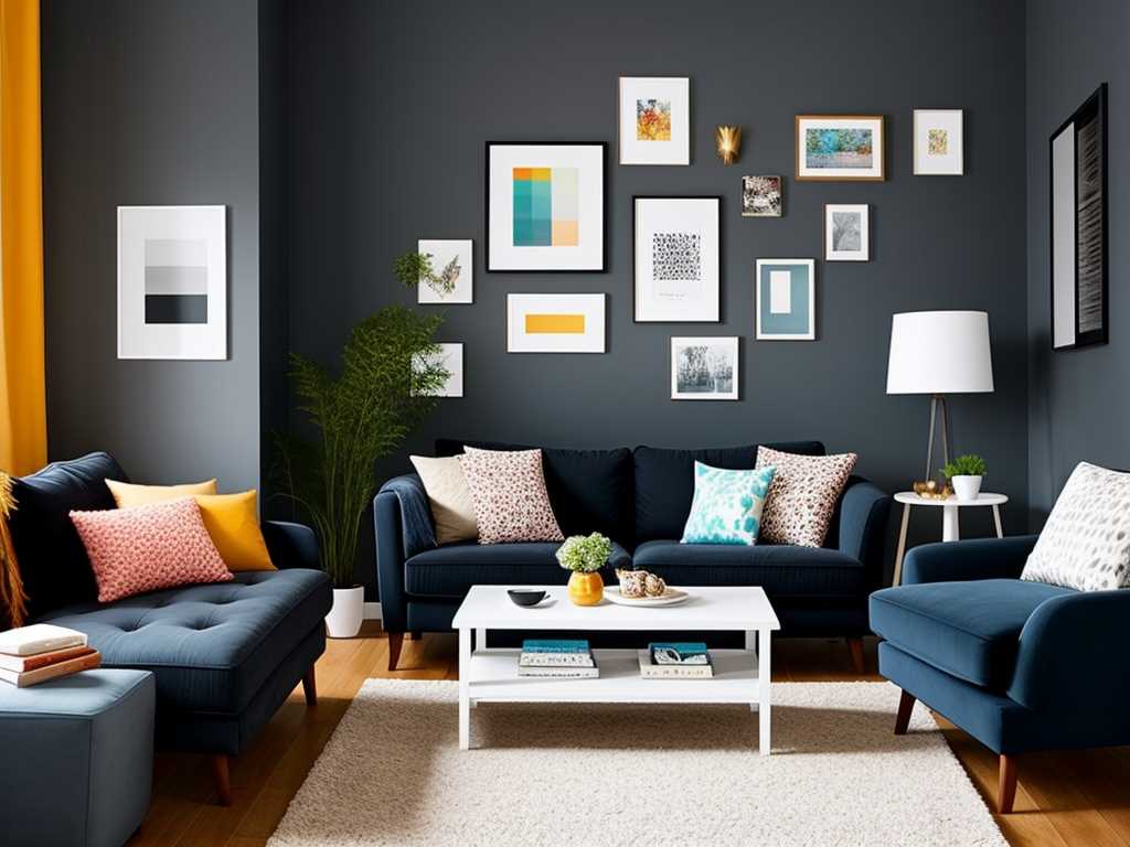 Brighten Up a Dark Living Room