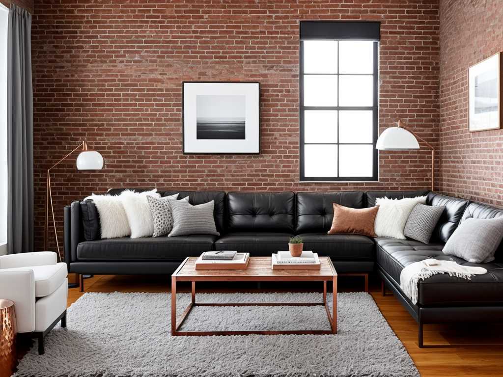 Decorate a Brick Wall in the Living Room