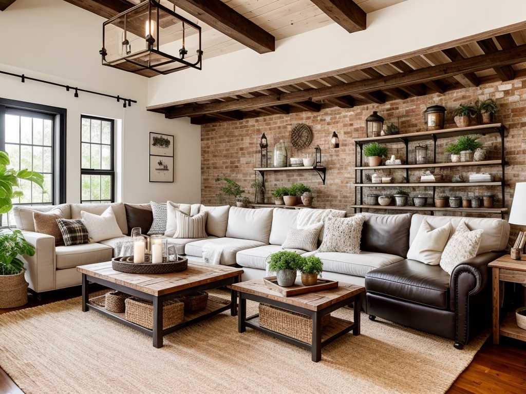 Decorate a Brick Wall in the Living Room