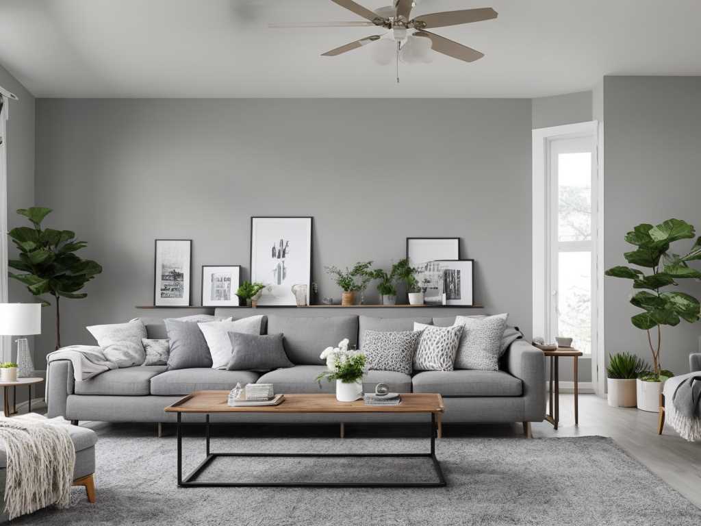 Decorate a Gray Living Room