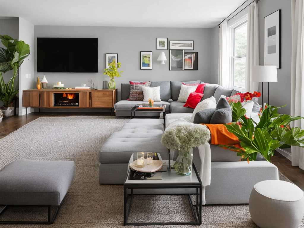 Decorate a Gray Living Room