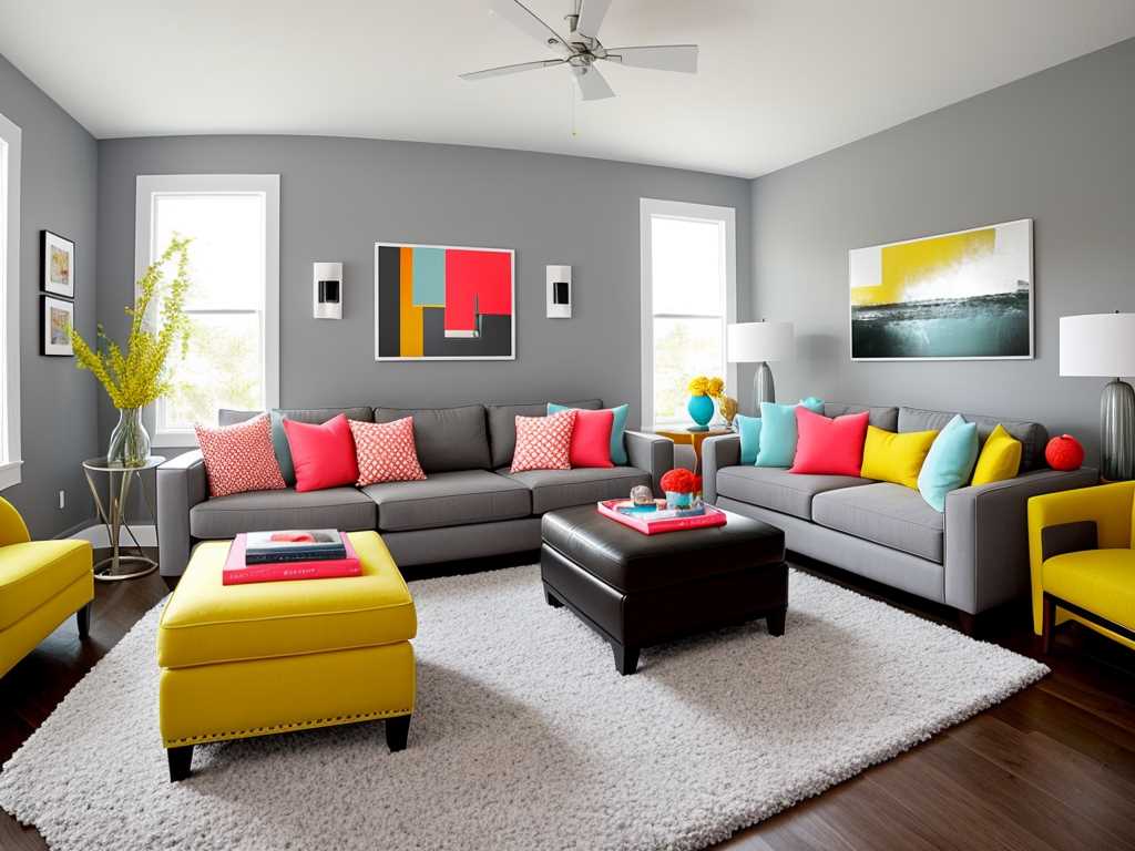 Decorate a Gray Living Room