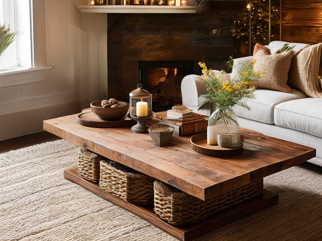 Decorate a Living Room Table