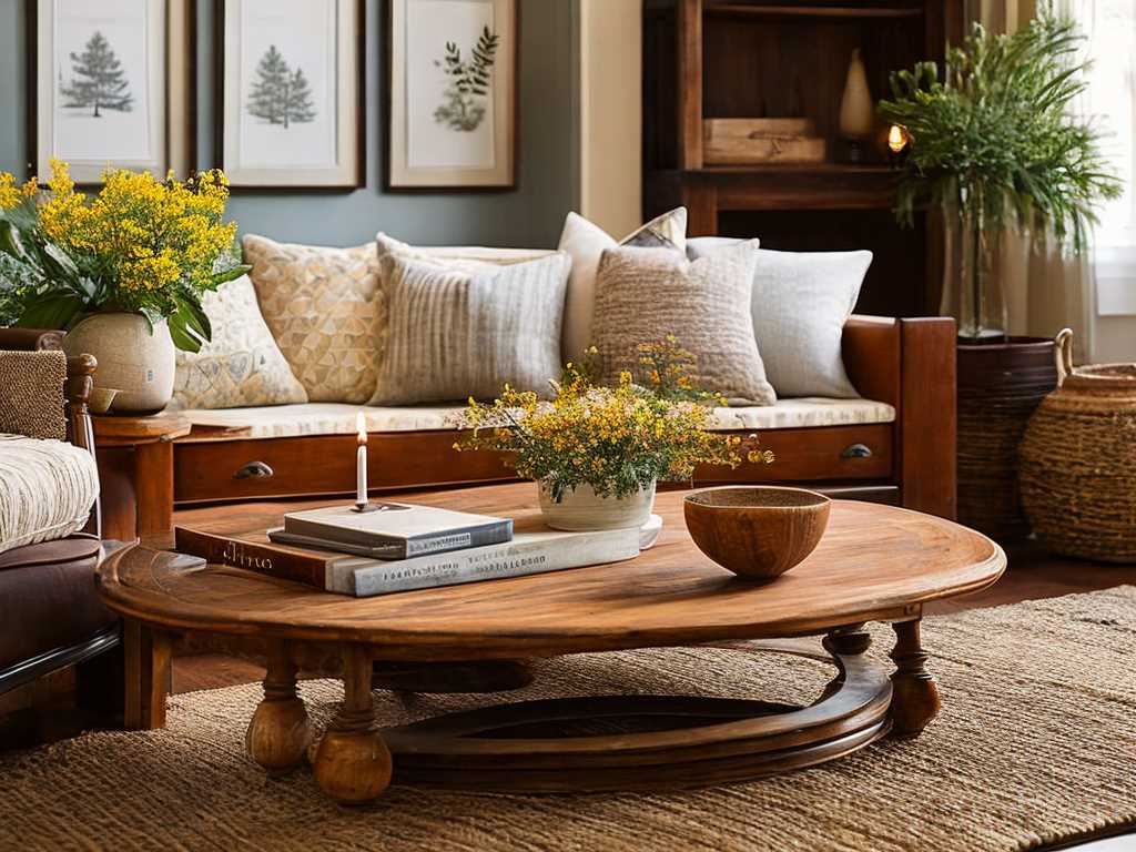 Decorate a Living Room Table