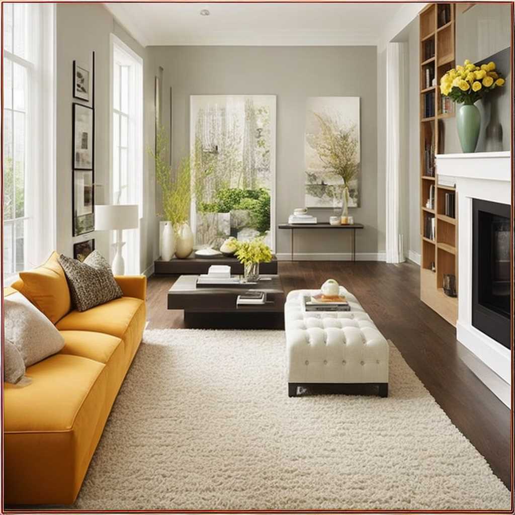 Decorate a Narrow Living Room