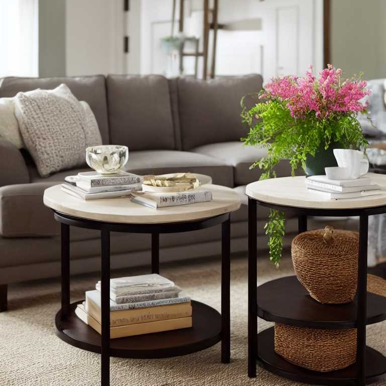 Decorate a Side Table in a Living Room