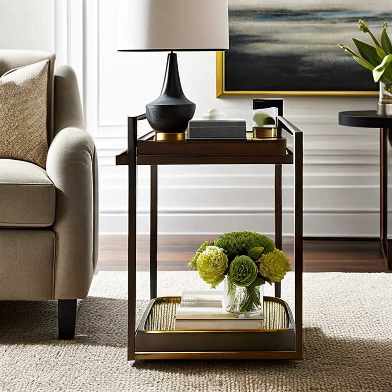 Decorate a Side Table in a Living Room