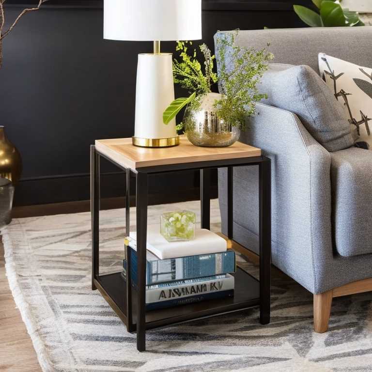 Decorate a Side Table in a Living Room