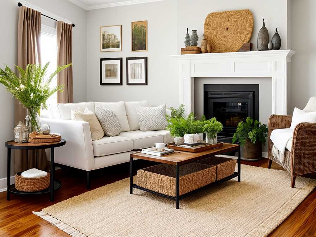 Decorate a White Living Room