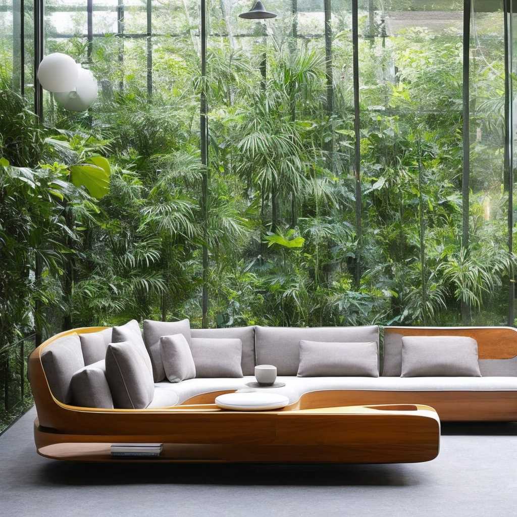 Float a Sofa in a Living Room