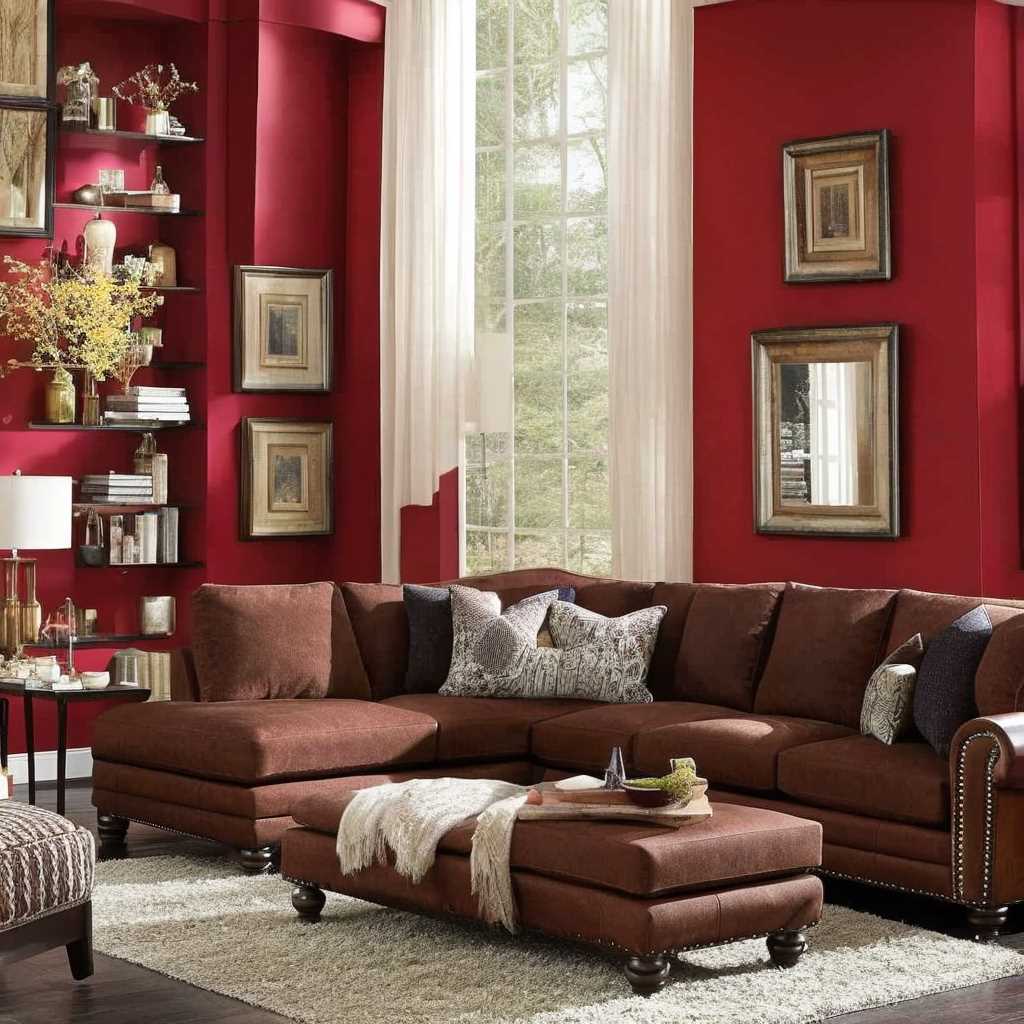 Paint Color for Living Room With a Brown Couch