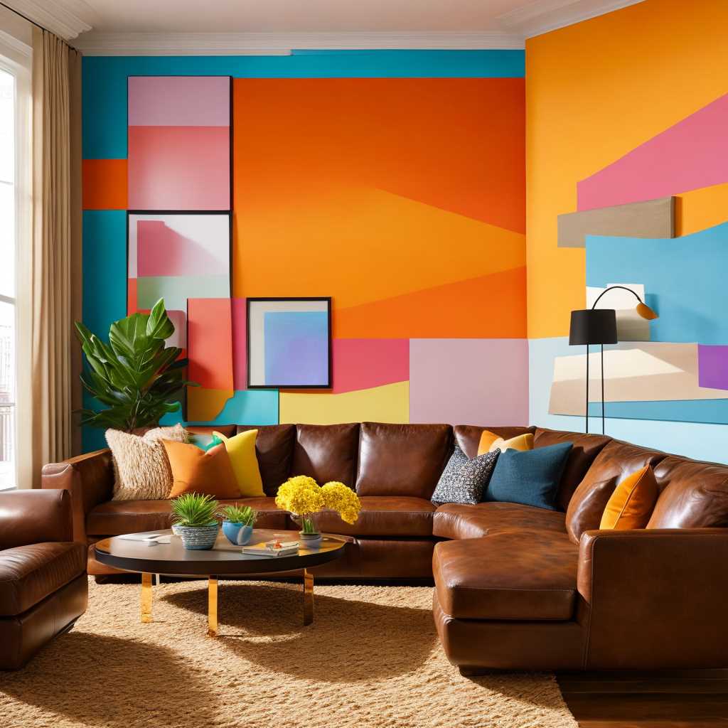 Paint Color for Living Room With a Brown Couch