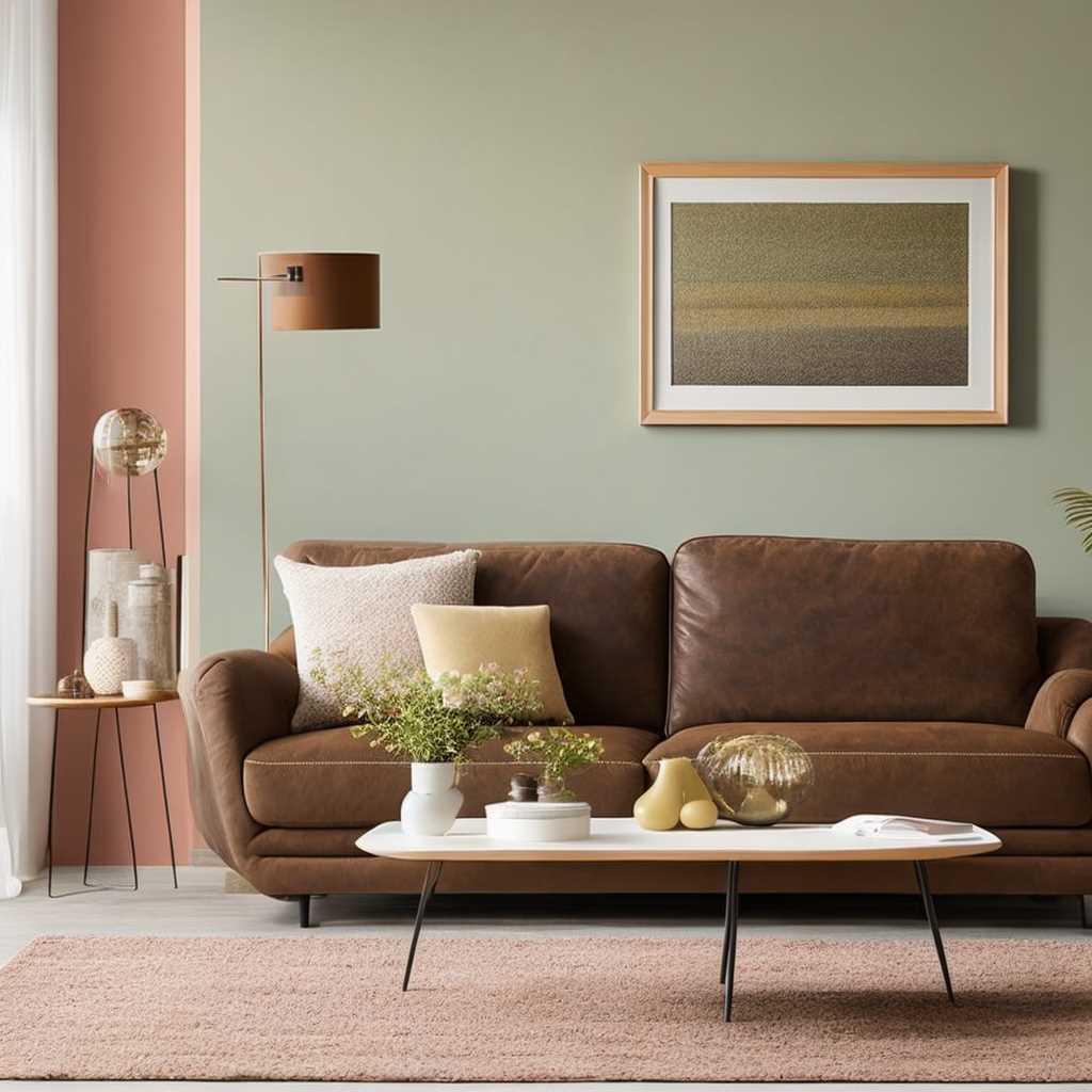 Paint Color for Living Room With a Brown Couch