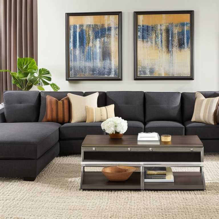 Sectional in a Small Living Room