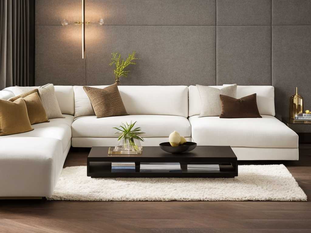 Sectional Sofa in Living Room